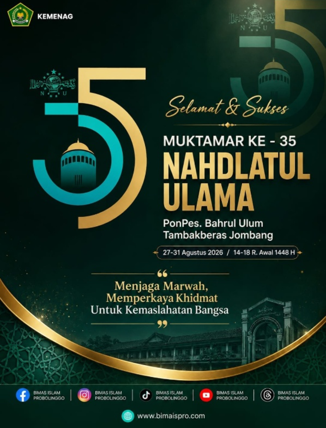Panduan Lengkap Muktamar NU ke-35: 5 Hal yang Wajib Diketahui