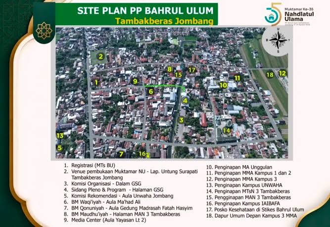 Site Plan PP Bahrul Ulum